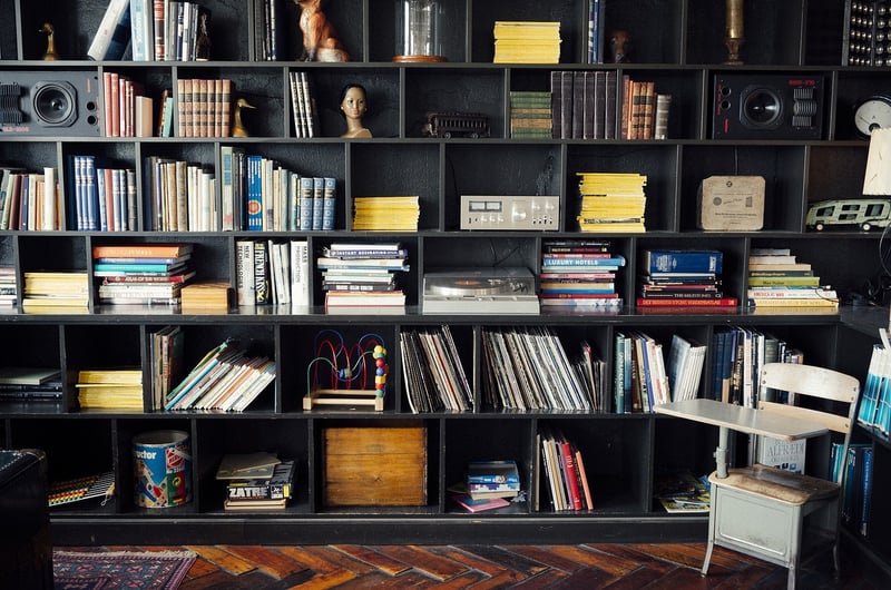 Leather Belt Strap Shelves